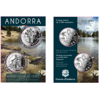 ANDORRA 1,25 EURO 2024 – Andorra kultuuripärand – Seitsmekäeline rist - Kanolikhi Jumalaema