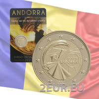 Andorra 2 euro BU mündikaart 2023 – Suvised pööripäeva festivalid