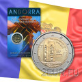 Andorra 2 euro BU coincard 2018 - 25th Anniversary of the Andorran Constitution