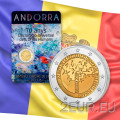 Andorra 2 euro BU coincard 2018 - 70th Anniversary of the Universal Declaration of Human Rights