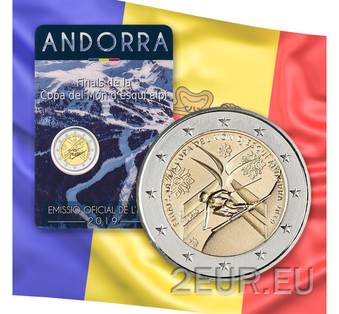 Andorra 2 euro BU coincard 2019 - Alpine Ski World Cup Final