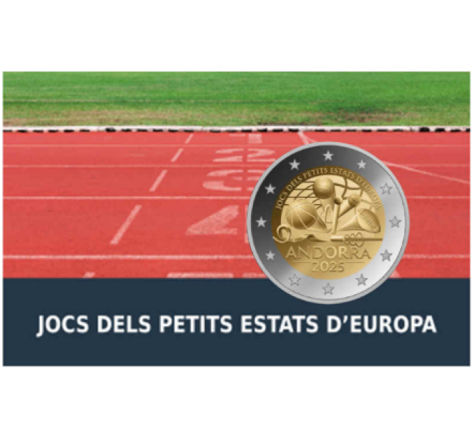 Andorra 2 euro proof 2025 - Games of the Small States of Europe
