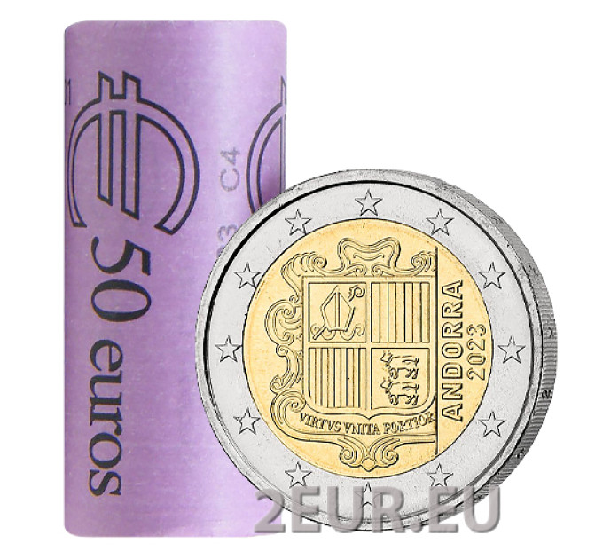 Andorra 2 euro Roll 2023