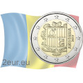 Andorra 2€ UNC 2015 - "Coat of arms"