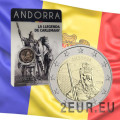 Andorra 2 euro BU coincard 2022 - The Legend of Charlemagne