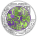 Austria 25 euro Silver Niobium Coin 2025 - Digitalisation