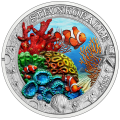 Austria 3 euro coin 2023-4 - Luminous Marine Life - STONY CORAL