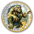 Austria 3 euro coin 2025 - Mythical creatures - Troll