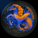 Austria 3 euro coin 2026 - Mythical creatures - The Hippocampus