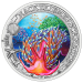 Austria 3 euro coin 2025 - Luminous Marine Life - Dorid Nudibranch