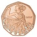 Austria 5 euro coin 2025 - Dance yourself