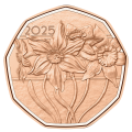 Austria 5 euro coin 2025 - Narcissus