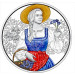 Austria 10 euro Silver coin Proof 2025 - Aufdirndln – Linen
