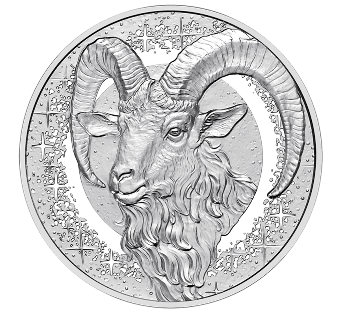 Austria 20 euro Silver coin 2025 – Capricorn
