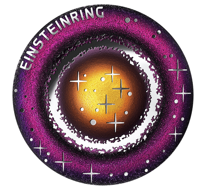 AUSTRIA 20 EURO Silver coin 2025 - The Uncharted Universe – Einstein Ring