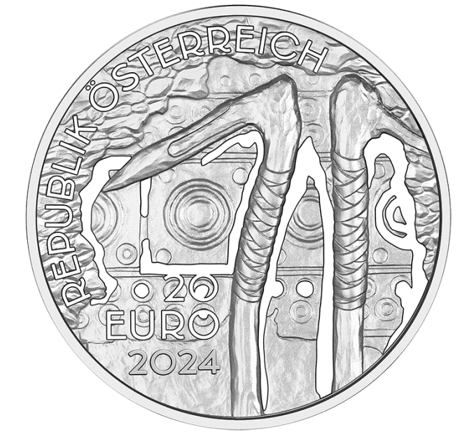 Austria 20 euro Silver coin 2024 – SALT MINING