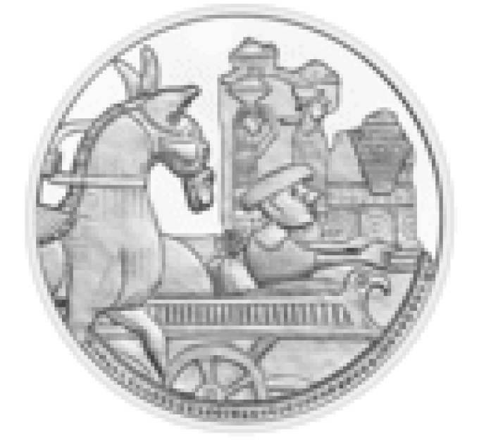 Austria 20 euro Silver coin 2024 – White gold trade