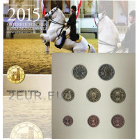 Austria Euromüntide komplekt BU 2015