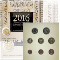 Austria Euro coin set BU 2016