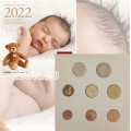 Austria Euro coin set BU 2022 - BABY COIN SETS