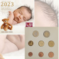 Austria Euro coin set BU 2023 - BABY COIN SETS