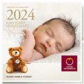 Austria Euro coin set BU 2024 - BABY COIN SETS