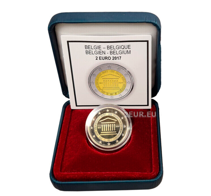 Belgium 2 euro proof 2017 - 200 Years Ghent University