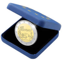 Belgia 2 eurot proof 2023 – Art Nouveau Brüsselis