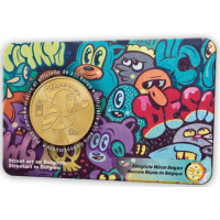 Belgia 2,5 euro BU 2025 – Tänavakunst Belgias – FR
