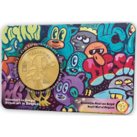 Belgia 2,5 euro BU 2025 – Tänavakunst Belgias – NL