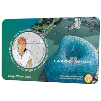 Belgia 5 euro BU 2025 – Largo Winch - Värv