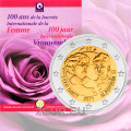 Belgium 2 euro BU 2011 - International woman's day