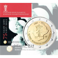 Belgia 2 euro BU 2012 - 75. aastapäev Queen Elisabethi muusikakonkursist 