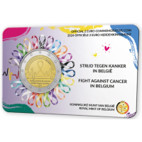 Belgia 2 euro BU 2024 – Võitlus vähi vastu – NL