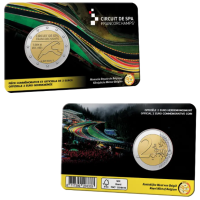 Belgia 2 euro BU 2025 – Spa-Francorchampsi ringrada – FR + NL
