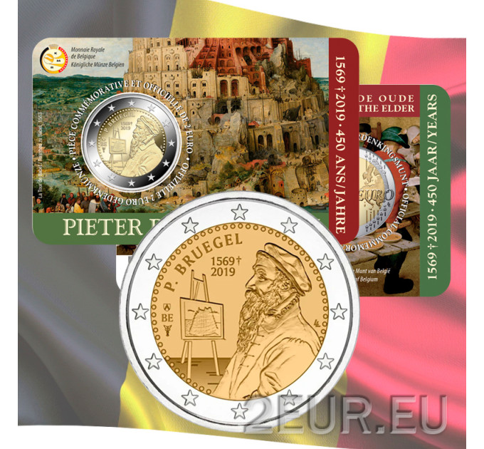 Belgium 2 euro BU 2019 - 450th Anniversary of the Death of Pieter Bruegel the Elder - FR