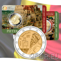Belgia 2 euro BU 2019 – Pieter Bruegeli vanema 450. surma-aastapäev - NL 