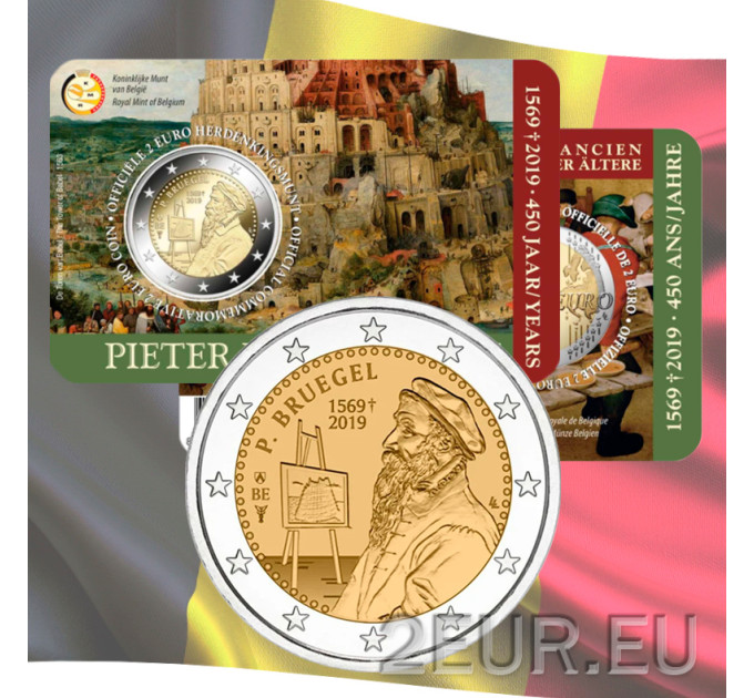 Belgium 2 euro BU 2019 - 450th Anniversary of the Death of Pieter Bruegel the Elder - NL