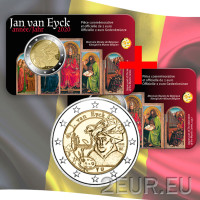 Belgia 2 euro BU  2020 – Jan van Eyck - FR 