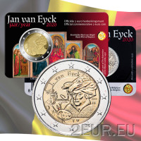 Belgia 2 euro BU 2020 – Jan van Eyck - NL
