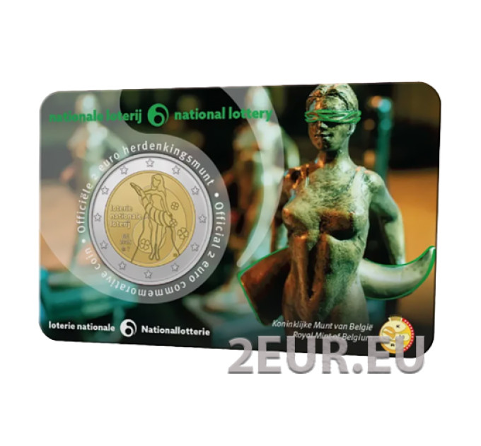 Belgium 2 euro BU 2025 - National Lottery Belgium - NL