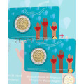Belgium 2 euro BU 2022 - Healthcare during the covid-pandemic - NL+FR