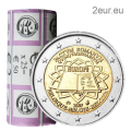 BELGIUM 2 EURO ROLL 2007 - TREATY OF ROME