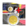 Belgium 2 euro BU 2015 - European Year for Development - NL+FR