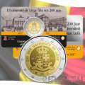 Belgium 2 euro BU 2017 - 200 Years University of Liège - FR
