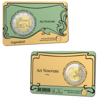 Belgia 2 euro BU 2023 – Art Nouveau Brüsselis – NL+FR