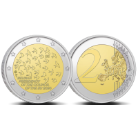 Belgia 2 euro UNC 2024 – EL eesistumine 