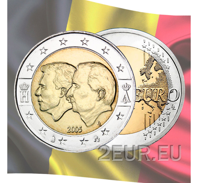 Belgium 2 euro UNC 2005 - Economic Union Belgium