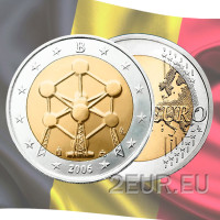 Belgia 2 euro UNC 2006 - Atomium Brüsselis 