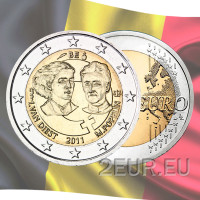 Belgia 2 euro UNC 2011 - 100-aastane rahvusvaheline naistepäev 